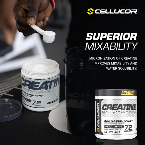 Cellucor Cor-Performance Creatine Monohydrate for Muscle Growth and Strength, 72 Servings