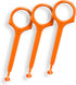 Clear Aligner Removal PUL Tool for Invisalign, Compatible with Removable Braces, Hygienic, Durable, Compact, Orange