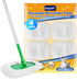 KEEPOW Reusable Microfiber Mop Pads for Swiffer Sweeper, Washable Wet Mopping Cloth Refills, 4 Pack