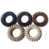 No Crease Spiral Hair Ties 20pcs, Traceless Coil Hair Ties, Waterproof Elastics Hair Bands, Multicolor 1.8inch