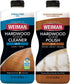 Weiman Hardwood Floor Cleaner and Polish Restorer Combo - 2 Pack, Natural Shine, Removes Scratches