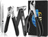 Toenail Clippers for Seniors, Wide Jaw Opening Heavy Duty Nail Clippers Set for Men and Women, 5 Pcs