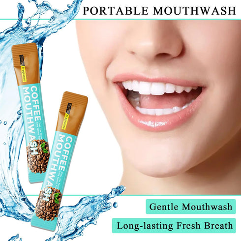 WYBLZPXZ Set,Individual Packets Breath(Pack 20) Travel Size Mouthwash,Mini Mouthwash Travel Size Bulk Portable Mouth