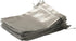 Pack of 100 Heavy Duty Silver Drawstring Organza Jewelry Pouches - 5"x 7" for Wedding Party Favor Bags