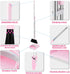 Set BSKLIN Broom and Dustpan House Brooms for Sweeping Indoor Collapsible Broom and Dust Pan Combo for Home Office