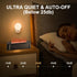 off-200ml) Colorful Flame Fire Diffuser Humidifier with Remote Control, Ultra-Quiet Aroma Essential Oils Aromatherapy