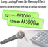 Ni-MH AA 3000mAh Rechargeable Batteries, 1.2V Double A High Capacity for Garden Landscaping, Outdoor Lights (4 Pack)