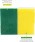 30 Pack Kitchen Sponges Individually Wrapped, Non-Scratch Scouring Pads for Cleaning