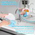 Easy Clean Streak Free Glass Cleaning Miracle Microfiber Cloth: Lint Free Dish Drying Cloths, Pack of 6.