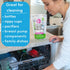 Dapple Baby Dishwasher Pacs, Hypoallergenic Pods Powered by Plants, 50 Count, Fragrance Free