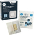MED PRIDE Sterile Waterproof Silicone Foam Dressing with Adhesive Border, Absorbent Bandage (4x4 Inch, Pack of 10)