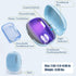 MONESAO Toothbrush Case with Holder, Rechargeable Travel Toothbrush Cleaner Case for Electric and Manual