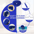 Ceiling Fan Cleaner Duster - Reusable Microfiber Blade Cleaner with Extension Pole, Adjusts 13 to 49.7 Inch