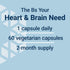 Life Extension Homocysteine Resist, Heart & Brain Cognitive Health Support Supplement, 60 Vegetarian Capsules