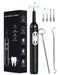 Plaque Remover Dental Cleaning Kit, Rechargeable Tartar Remover with LED Light & 5 Modes, 4 Replaceable Heads