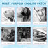 20 Sheets Fever Patches for Kids, Hot Weather Cooling Gel Patches for Adults, Headache Cooling & Pain Relief