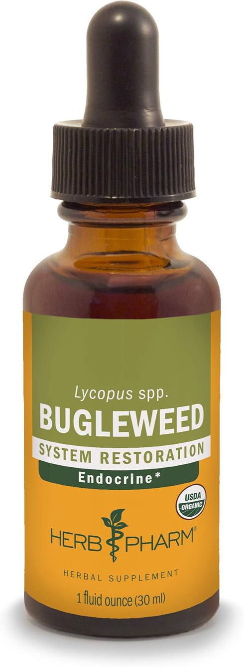 Herb Pharm Bugleweed Extract, 1 Ounce for Endocrine System Support