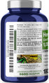 NusaPure Hemp Seed Oil Softgel 1000mg - 180,000mg per Bottle for Health Benefits