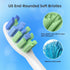 Mcuy 7am2m AM101/AM105 7am 2m, 10 Count, Replacement Brush Heads Compatible with Sonic Electric Toothbrush - Medium