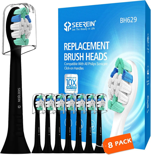 Electric Toothbrush Heads Compatible - Sonicare Replacement Heads C2 C1 G2 W W2 4100 5100 6100, Fit Phillips Sonicare,
