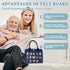 TUSAUW Fidget Blanket for Adults with Dementia, Dementia Products for Elderly, Alzheimers Activities for Seniors