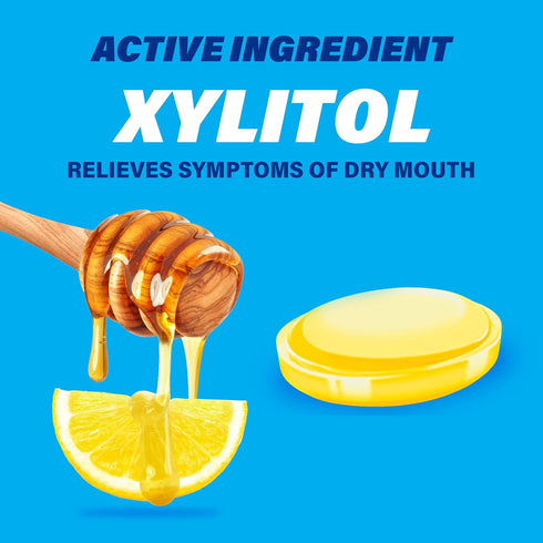 Lozenges 36 2 ACT Dry Mouth with Xylitol, Soothes, Moisturizes & Freshens, Honey-Lemon, Value Size, ct., pk