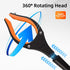Tool,3-Pack 32" 360 Grabber Reacher Foldable Reacher Grabber Pickup Tool with Rotating Jaw & Magnetic Tip, GarbageTrash