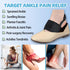 Arch Support Brace, Pair of Sleeves for Plantar Fasciitis Relief, Adjustable Compression Bands with Gel Pads
