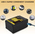 TEMIBATT 6V LiFePO4 1 Pack, 7AH 2000+ Battery USB Rechargeable Lithium Iron Phosphate Battery, Cycles for Ride On Toys