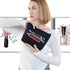 G2TUP Novelty Travel Toothbrush Holder, Brush Me Canvas Dopp Kit for Toiletries (Black Bag)