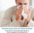 Nasal Spray - Natural, Preservative-Free, Sterile - Fast Relief Nasal Spray - for Symptoms of Sinus Congestion - Blocked Ears - Snoring | 130 Sprays, 18 ml (Pack of 1)