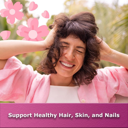 Beauty+ Complex Formula Capsules, 60 Count, Biotin, Collagen, Keratin for Healthy Hair, Skin, and Nails
