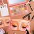 Makeup Practice Face Board, Silicone Mannequin Face for Makeup Artist Supplies with Brushes and Rhinestones Sticker