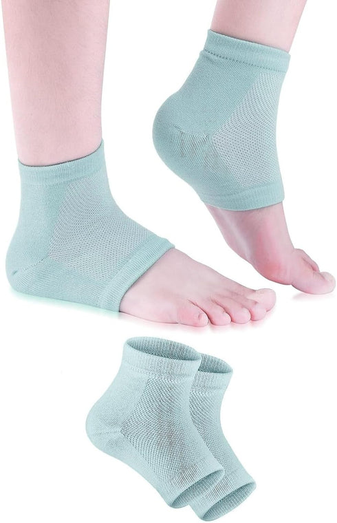 Gel Heel Strap for Kids, Heel Sensitivity Relief from Severs Disease, Plantar Fasciitis, Size Kids 3-7/Women 5-9 (1