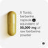 Toniiq Ultra High Strength Berberine HCl 500mg - 90 Veggie Capsules, Wild Harvested, 97% Tested Purity Extract