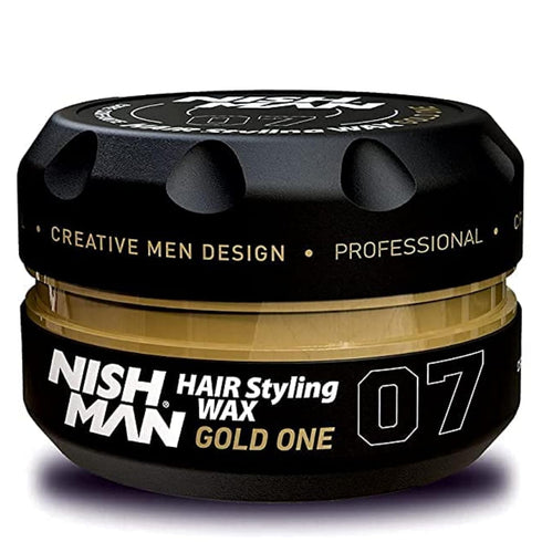 nishman Hair Styling Wax Gold One 150 ml