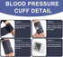 Winloger 22-42CM 6 (8.7-16.5) Medium Blood Pressure Cuff, Blood Pressure Monitors Cuff Adjustable Compatible with Other