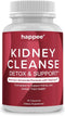 Kidney Cleanse Detox & Repair - Natural Support Supplement with Cranberry Extract & 20+ Herbs for Kidney Health