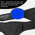 Wisdom Teeth Ice Pack Head Wrap, Blue Ice Pack for Toothache Pain Relief with 6 Gel Packs for Oral Surgery Recovery