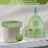Lokingrise 13 1 49.21 30 D6400, Gallon Compostable Trash Bags with Drawstring, Heavy Duty Extra Thick Mil, Liter, Bags