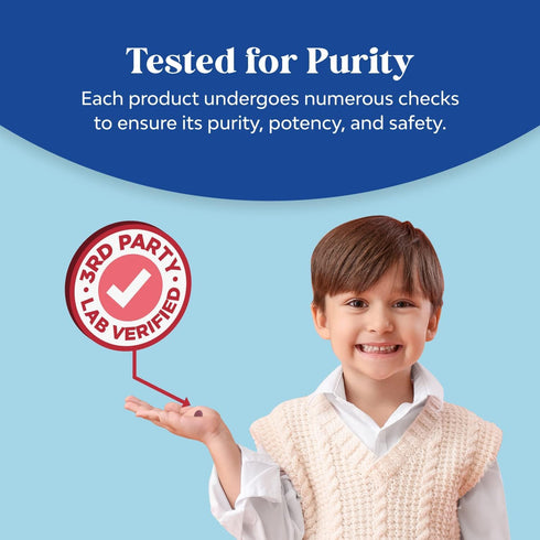Relaxing Calm Magnesium Gummies for Kids, 85mg per Serving, Great Tasting Kids Magnesium Gummies for Daily Wellness