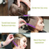 Rat Tail Combs Set: 3Pcs Long Steel Pin Teasing Combs for Salon Hair Stylists, Metal Parting Combs