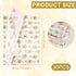 30pcs Cat Paw Print Tissue Paper, 13.8x19.7in Cute Wrapping Tissue Paper Gift Wrap Paper Tissue Paper Sheets for Gift Packaging Wedding Birthday Party Supplies DIY Crafts (Gold)