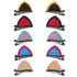 Honbay Sparkle Shiny Sequin Felt Cat Ear Hair Clips, 10PCS (5 Pairs) Cute Animal Alligator Hair Clips
