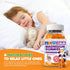 DR. MORITZ Sugar-Free Calm Magnesium Gummies for Kids and Adults - Kids Magnesium Gummies - Magnesium Citrate Gummies (60 Count, Orange)