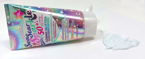Sunshine & Glitter Sea Star Sparkle Biodegradable Glitter Sunscreen with SPF 50+