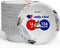 JOLLY CHEF 156 Count Paper Bowls 16 oz, Soak Proof and Cut Proof Microwave Safe Disposable Bowls