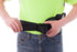 COW&COW Padded Gait Belt with 4 Handles, Quick Release Buckle, 5.5 inches (Black, Large)