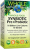 Natural Factors Whole Earth & Sea, 60 Vegetarian Capsules, Whole Food Synbiotic Pre + Probiotic