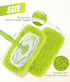 Hoapavi 6 Pack Reusable Microfiber Mop Pads Compatible with Swiffer Sweeper Mop, Washable Wet Mopping Pad Refills